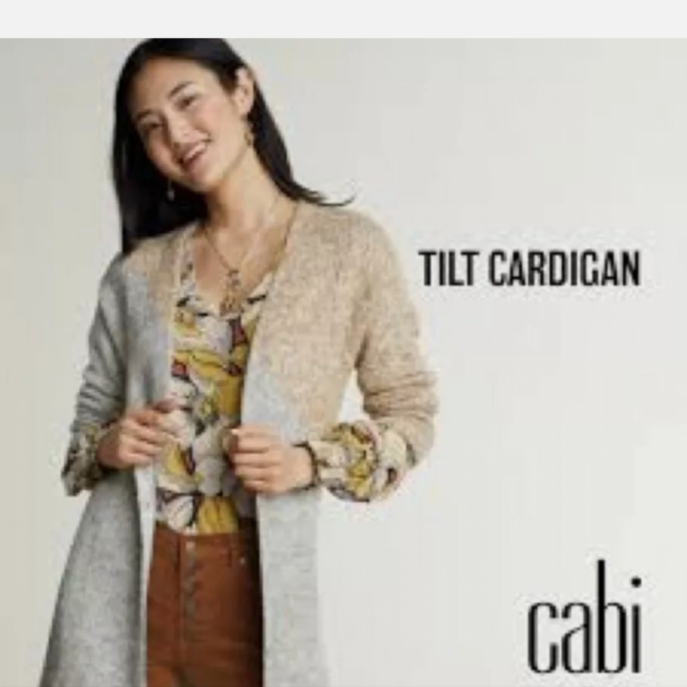 Cabi Tilt Cardigan #3886, size small